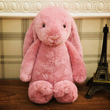 Soft Plush Toy - Dusty Pink Bunny