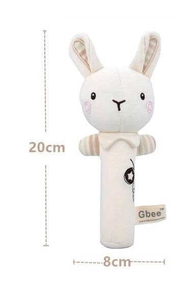 Organic Cotton Squeaker - Rabbit