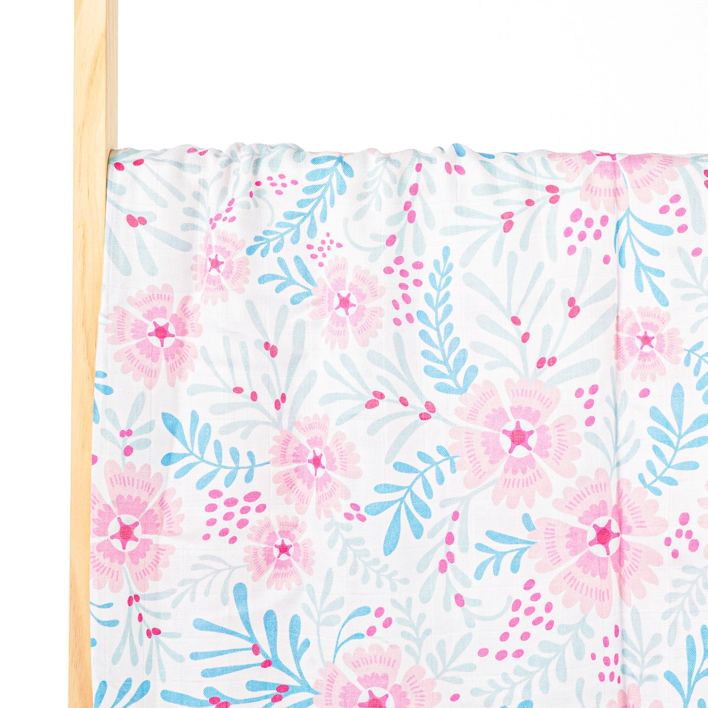 Muslin Swaddle Blanket - Floral