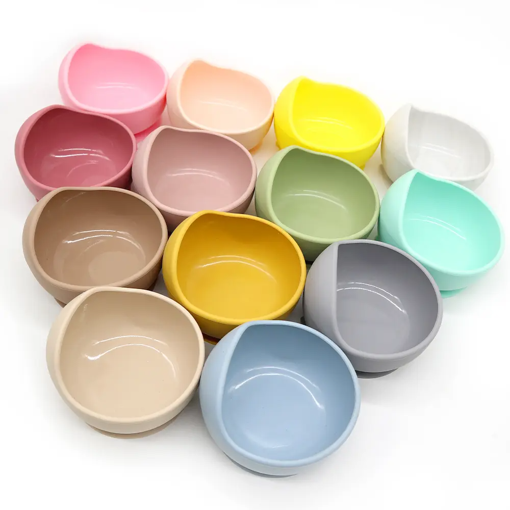 Mango Silicone Suction Bowl